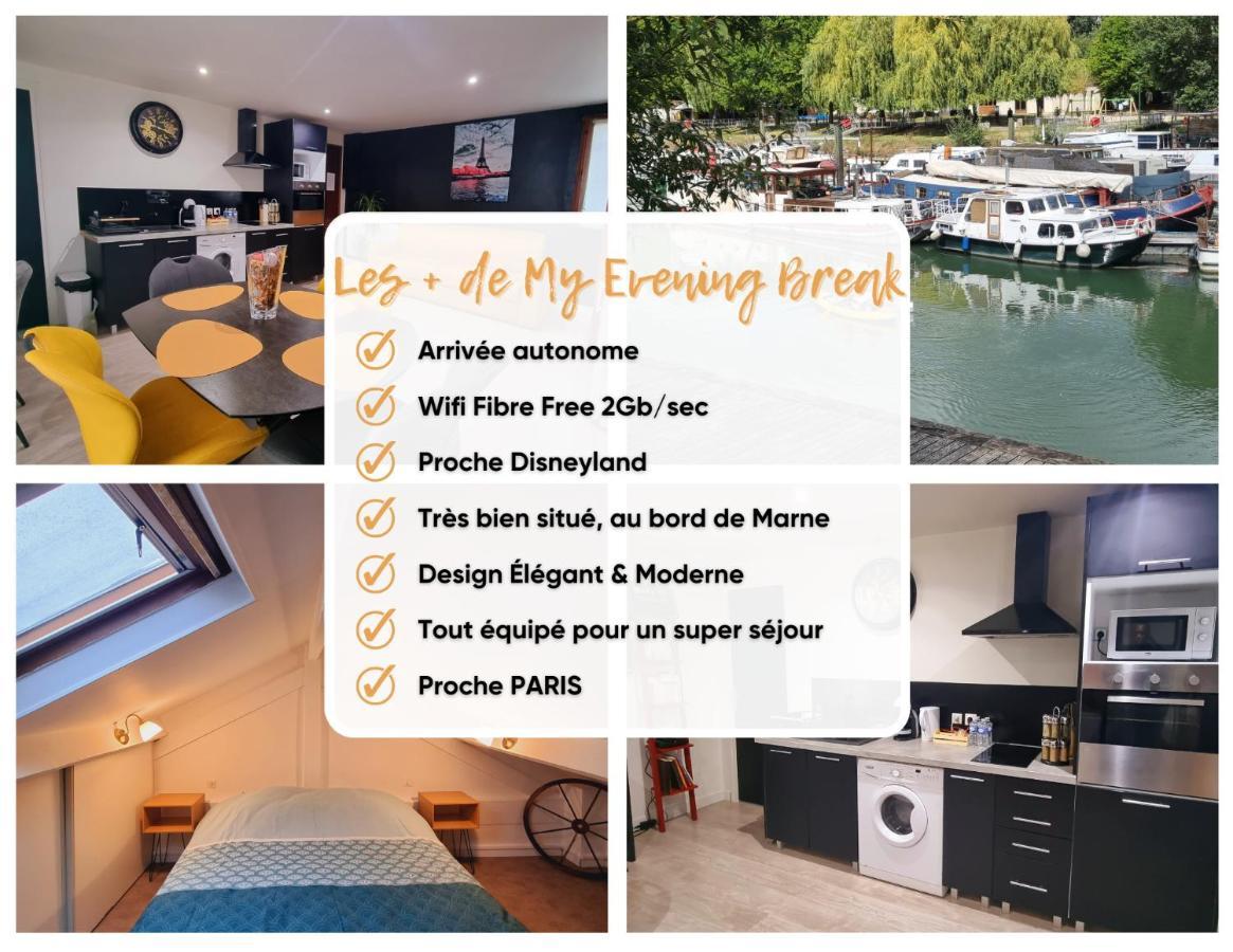Evasion Entre Paris, Disneyland Et Bords De Marne Noisy-le-Grand Bagian luar foto